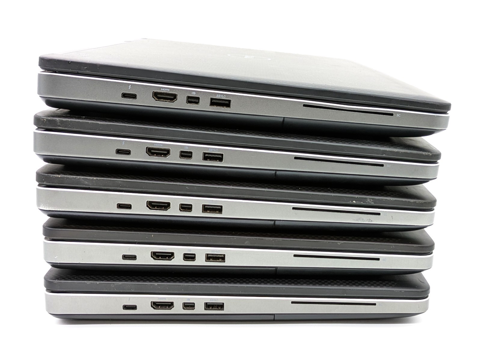 Lot of 5 Dell Precision 7510 Intel Core i7-6920HQ, 16GB RAM, 256GB SSD, no OS