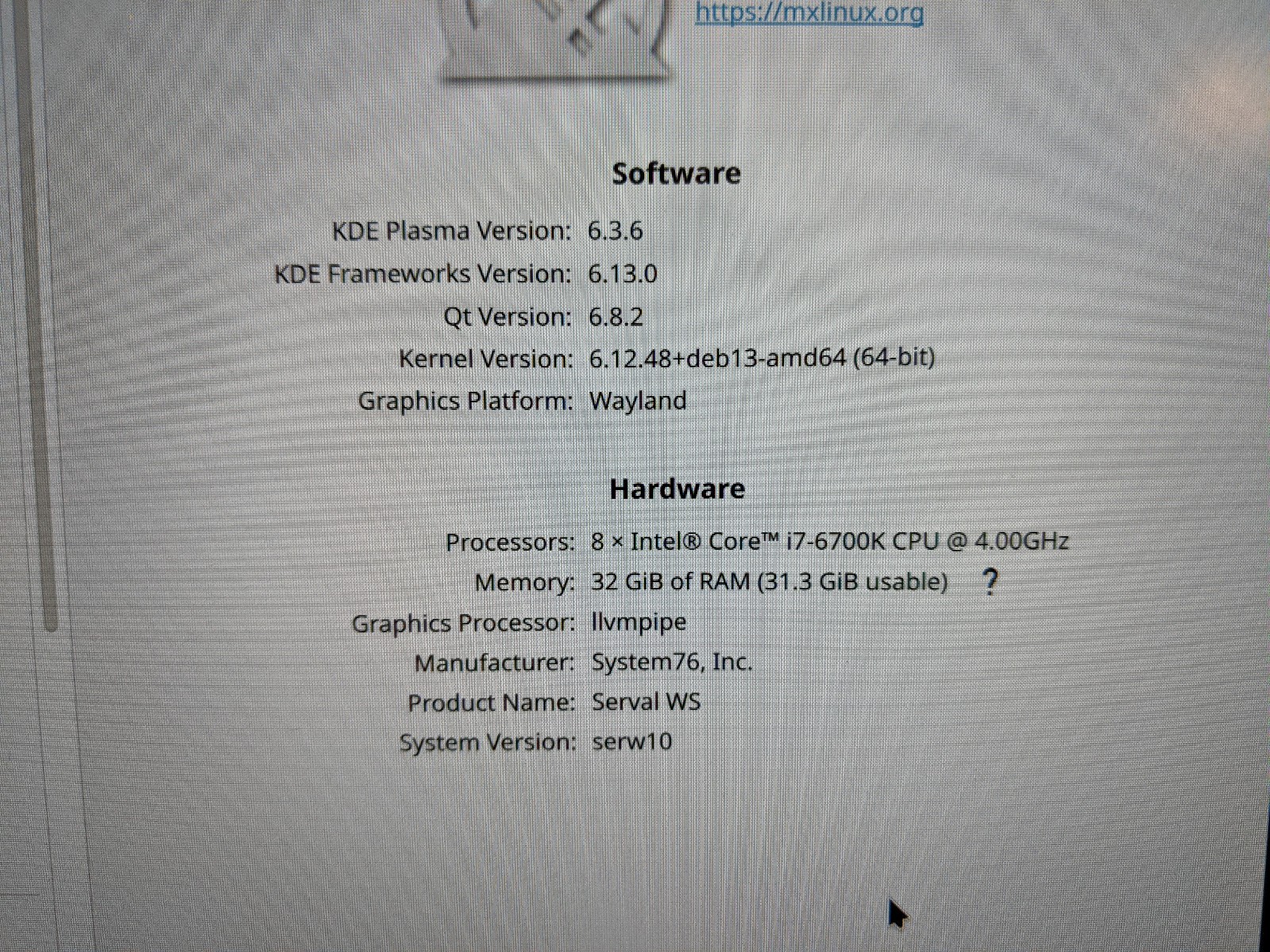 System76 Serval WS serw10 17.3″ Laptop i7-6700K 4.0GHz 32GB 500GB SSD NVIDIA