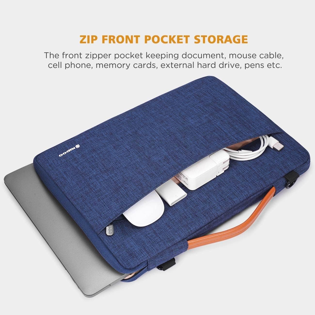 15.6″ Laptop Sleeve Briefcase Bag for Lenovo Ideapad, Dell, HP, Asus, Samsung