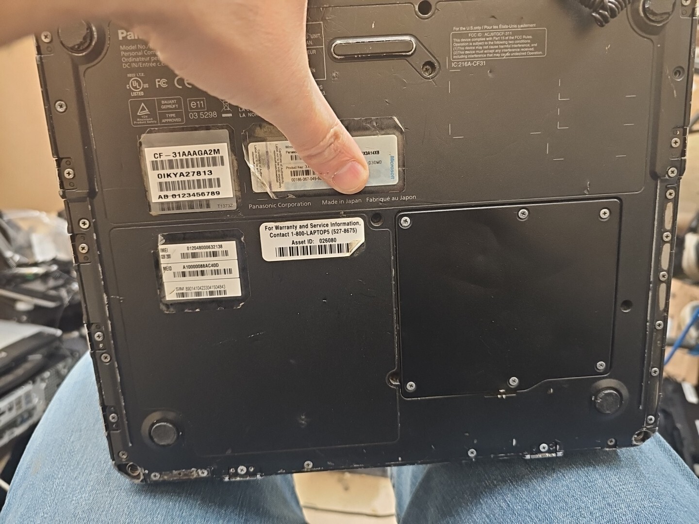 Panasonic Toughbook CF-31 MK-1 i5 520M @ 2.40GHz 8GB RAM DDR3 ( 24480HRS)
