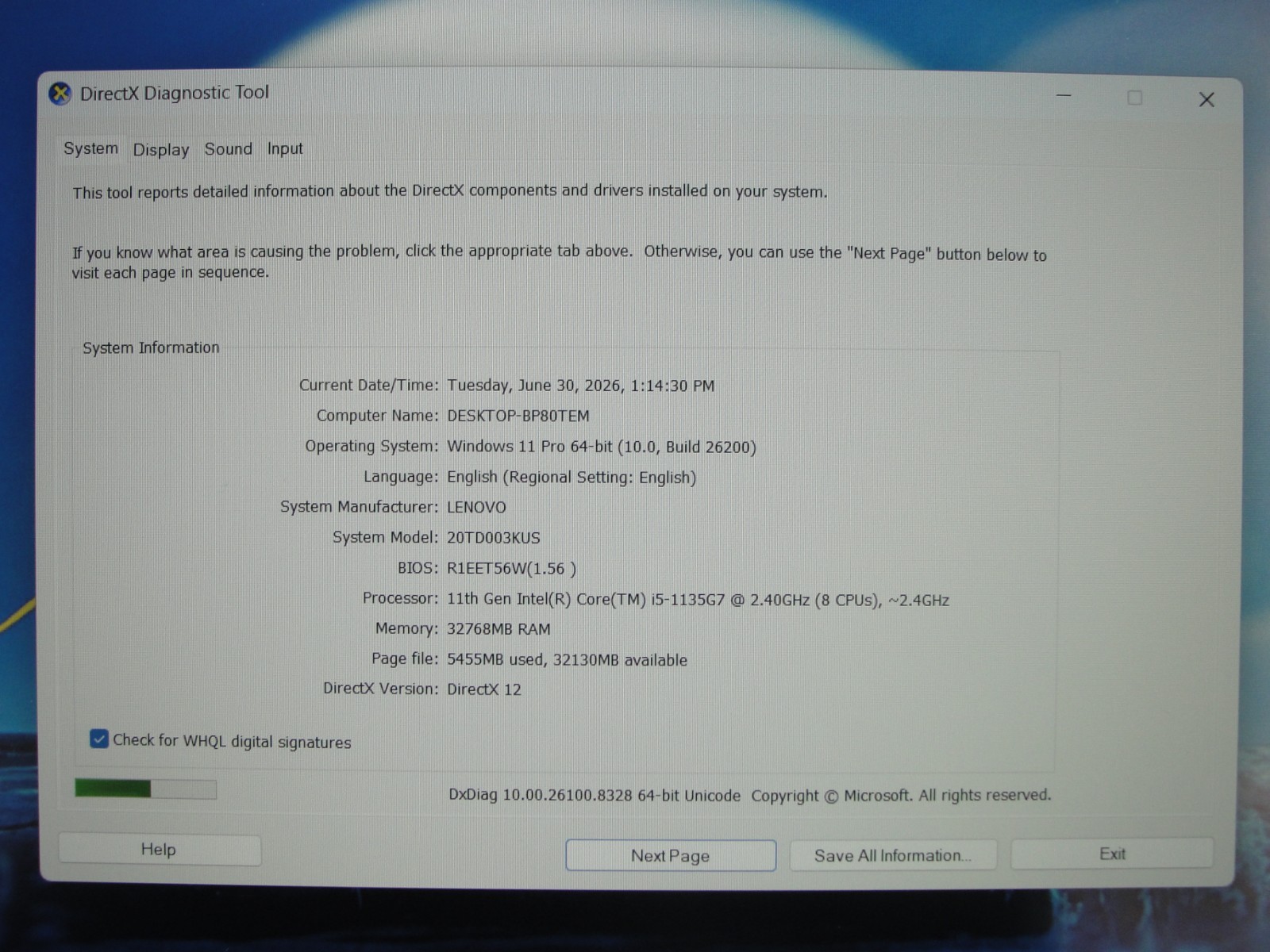 Lenovo ThinkPad E15 Gen 2 15.6″FHD Intel i5-1135G7 2.4GHz 32GB 256GB SSD W11P+PA