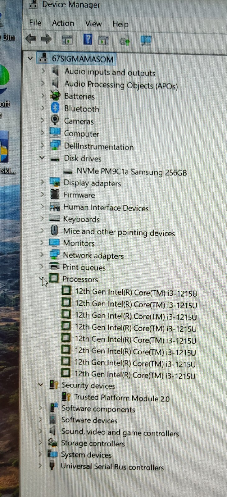Dell Inspiron 15 3520 Laptop 15.6″ FHD Intel i3-1215U 256GB SSD 8GB RAM Win 11