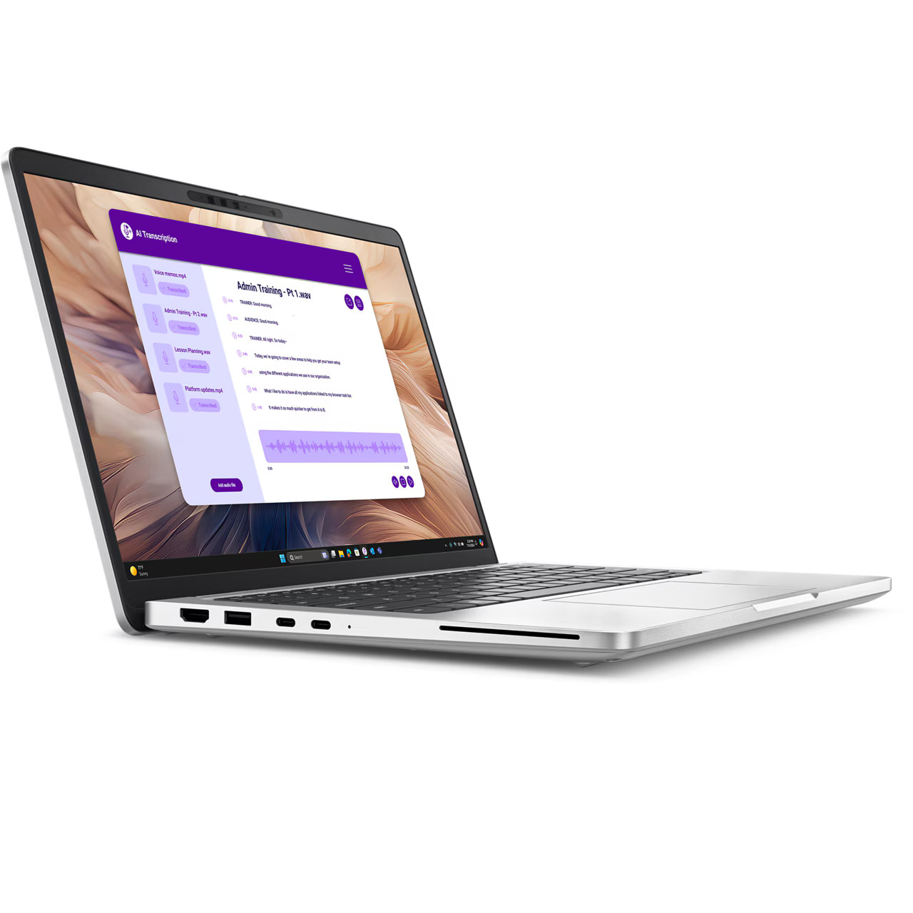 Dell Pro 13 Plus Ryzen 5 PRO 220 16GB RAM 256GB SSD 2-in-1 FHD Platinum Silver