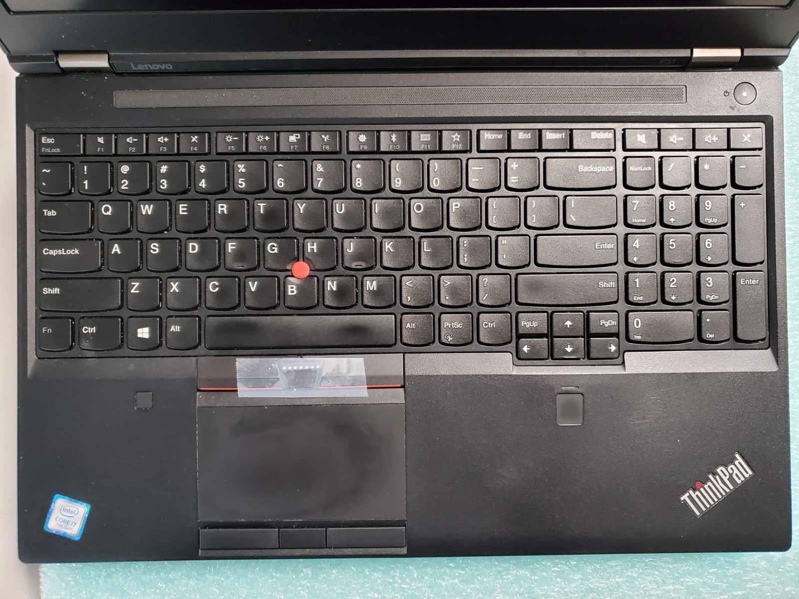 Lenovo ThinkPad P51 i7-7700HQ 8GB RAM No HD/ OS *BIOS/READ* | LP367