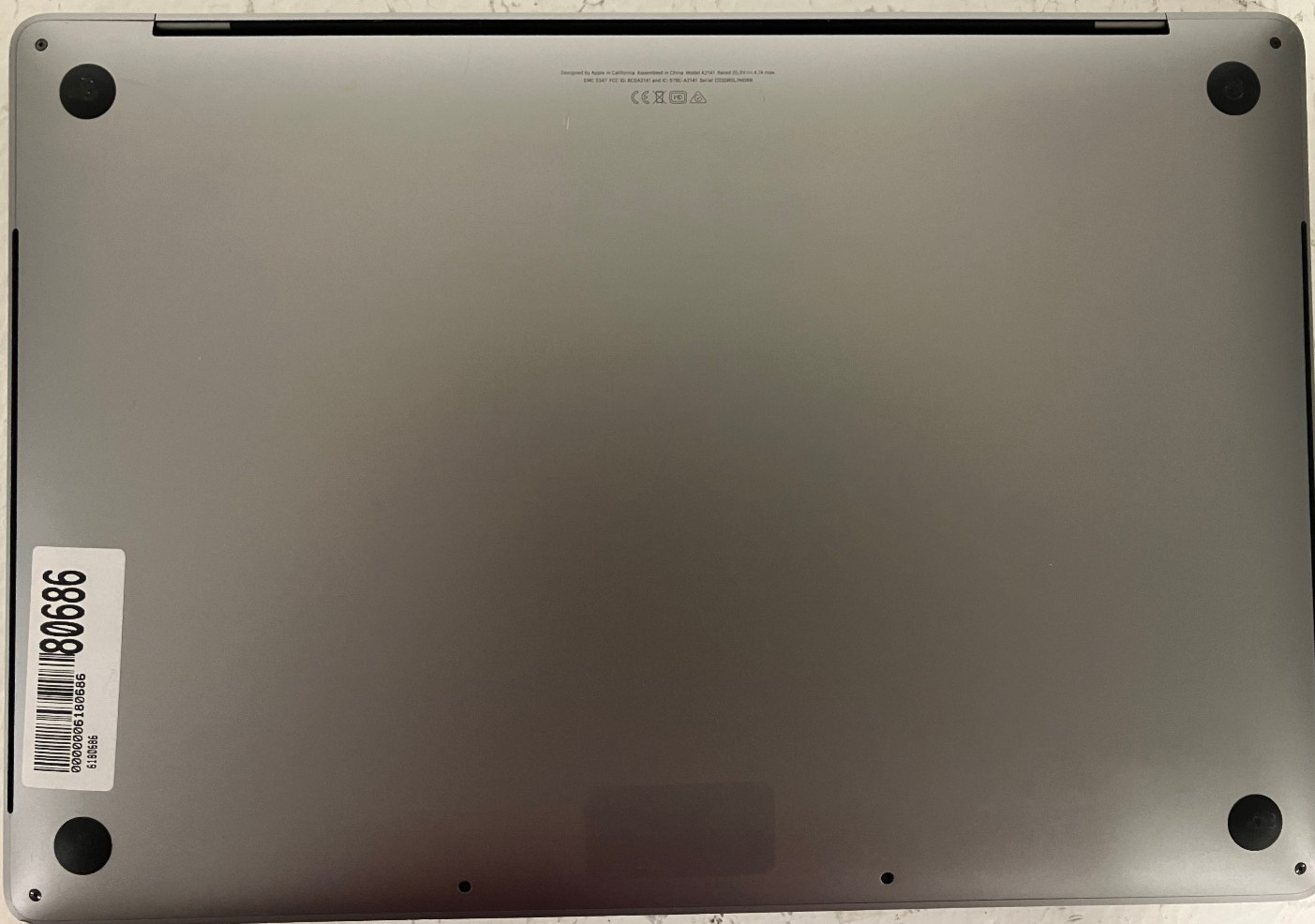 Apple MacBook Pro A2141 16″ Radeon 5500M 2.4GHz Intel Core i9-9980HK 64GB 1TB