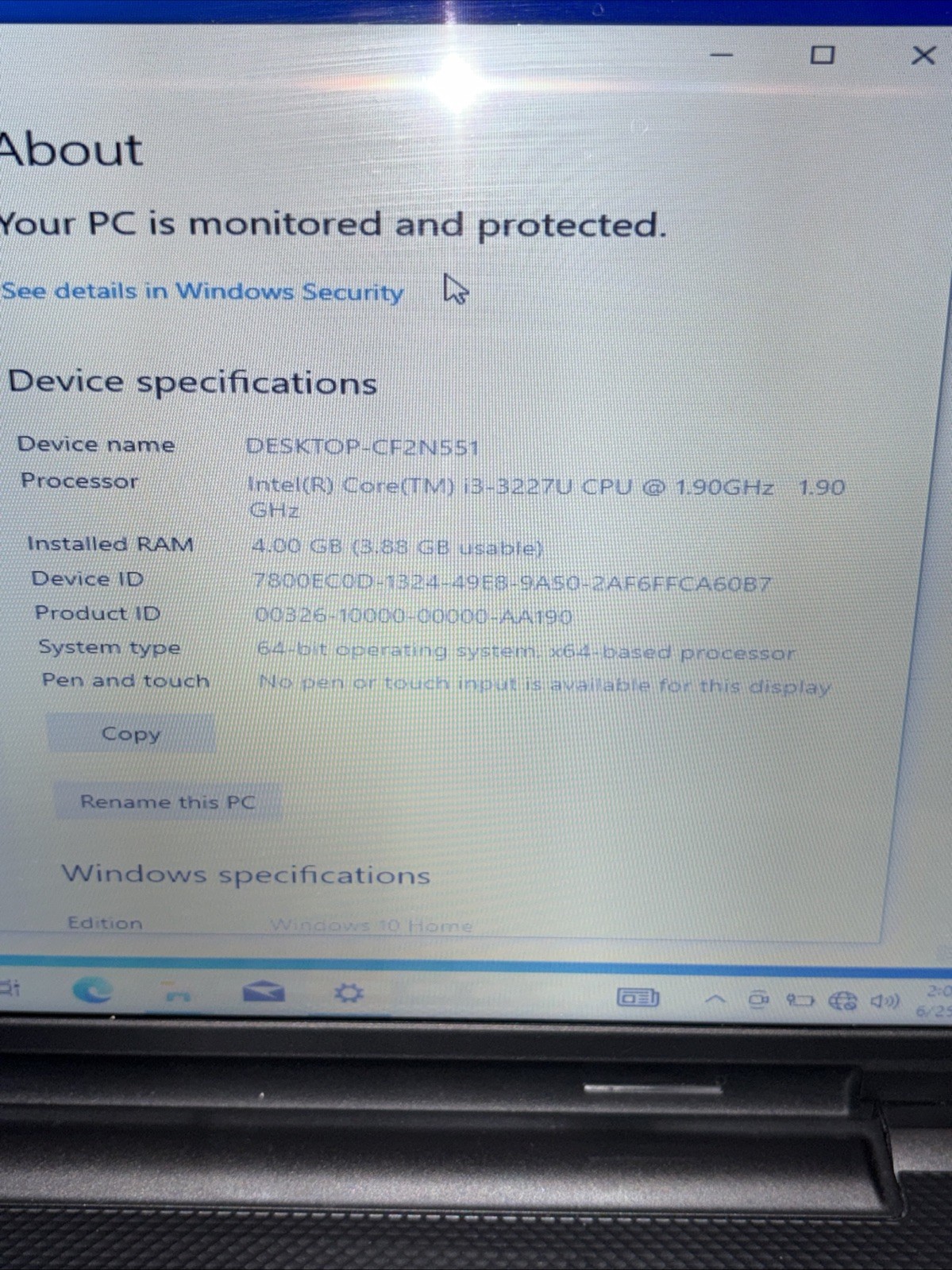 Dell Inspiron 17 3721 17.3″ Laptop Intel Core i3-3227U 4 GB, 500 GB, Win 10 Home