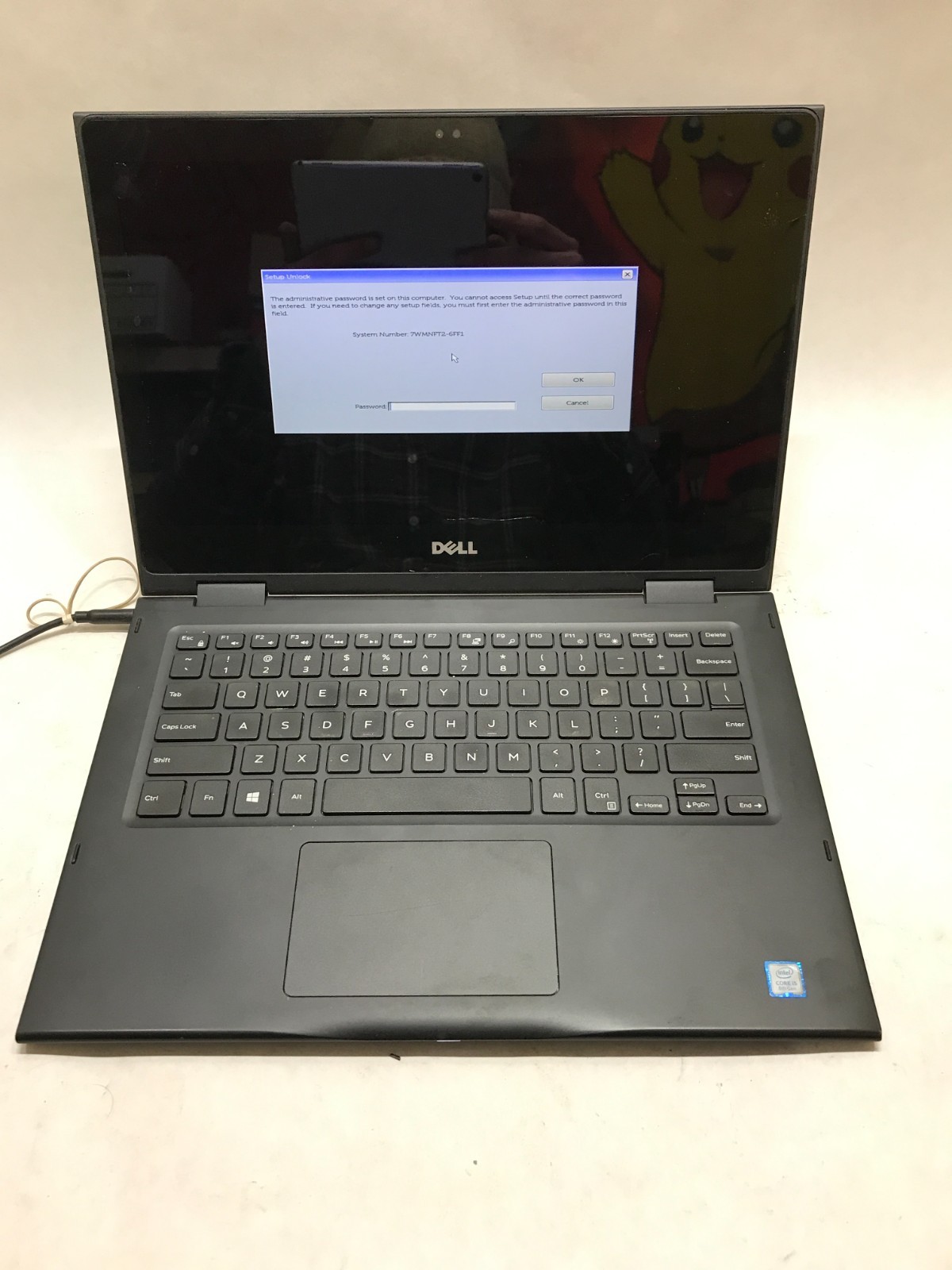 Dell Latitude 3390 2in1 13″ Intel i5 NO RAM NO HDD/OS For Parts BIOS LOCKED – DW