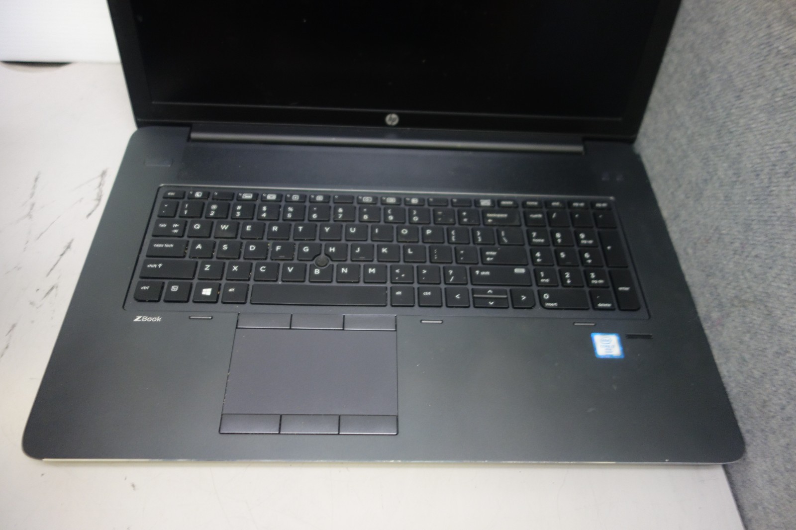 HP ZBook 17 G3 17.3″ i7 2.7GHz 32GB/256GB m2 SSD [NO OS] Laptop [BIOS] +AC