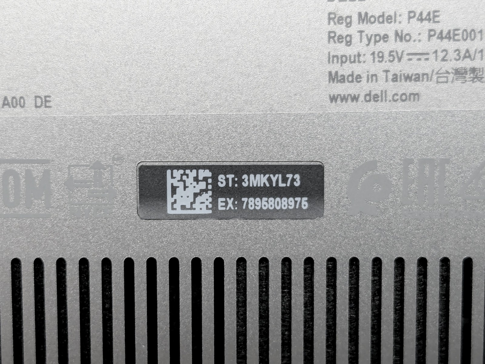 Dell Precision 7750 17″ FHD I7-10850H Motherboard Palmrest *READ*