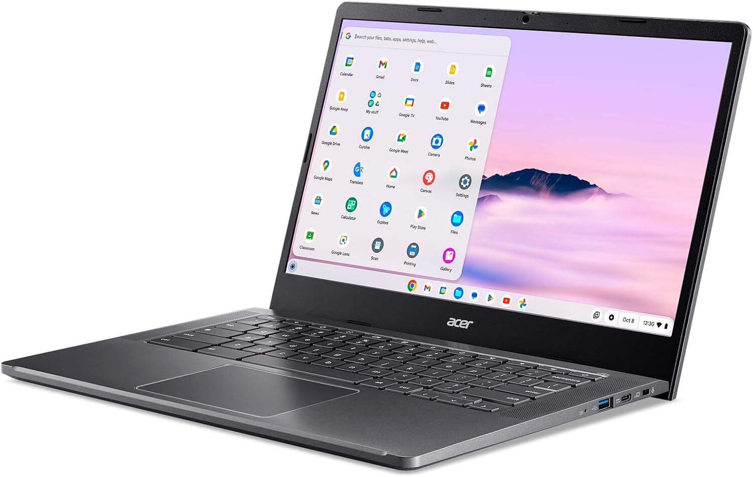 Acer Chromebook Plus514 14″ 8GB256GB AMDRyzen5 2.8GHz – Certified Refurbished