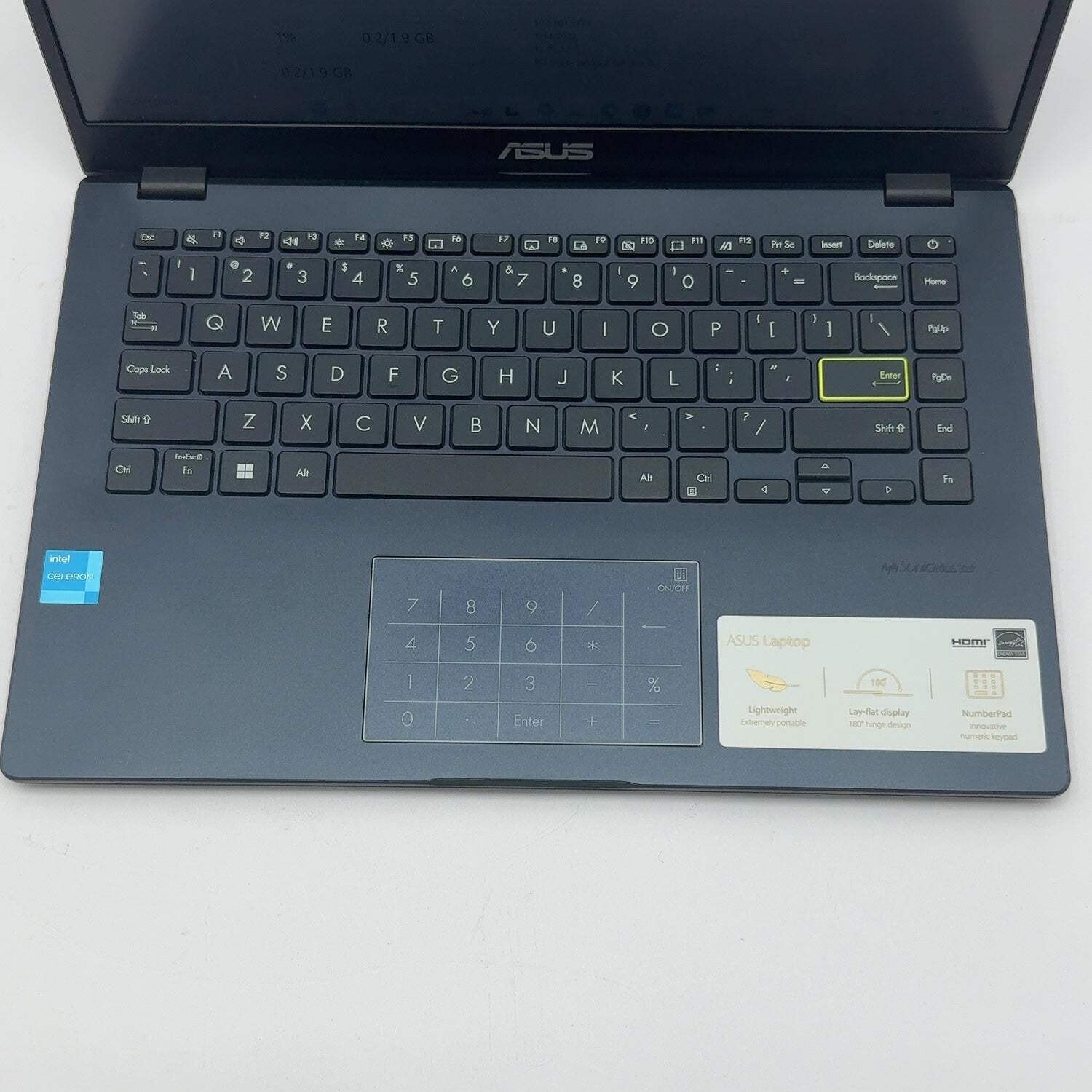 Asus Vivobook 14 E410K 14″ Celeron N4500 1.1GHz 4GB RAM 64GB HDD