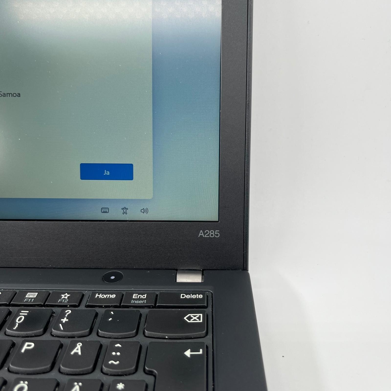 Lenovo ThinkPad A285 – Ryzen 5 PRO 2500U – 8GB RAM – 256GB SSD – 12.5″ –