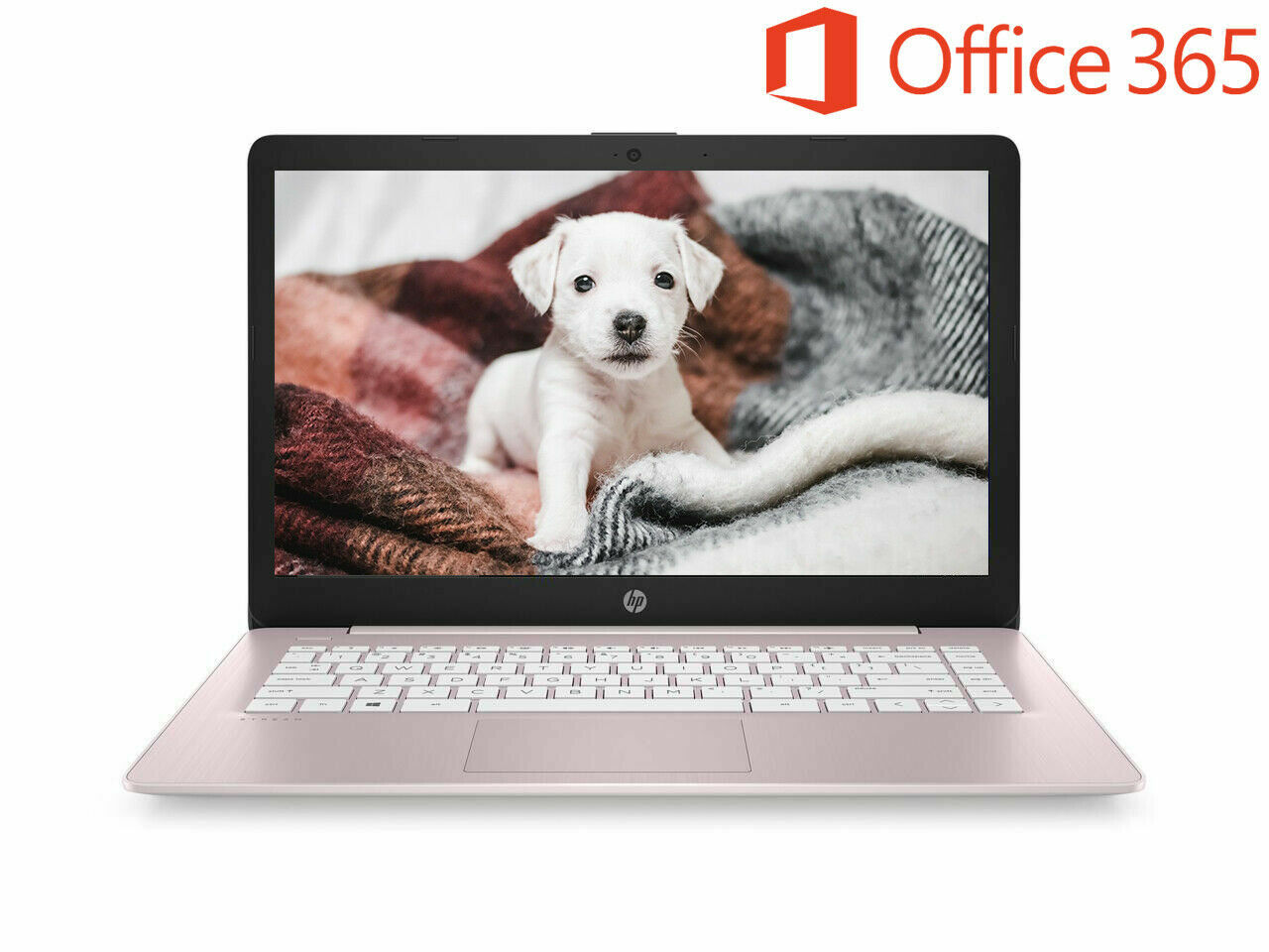 🔥NEW HP 14″ Intel N4000 2.6GHz 4GB RAM 64GB SSD 1Y Office 365 Webcam Mic Win10