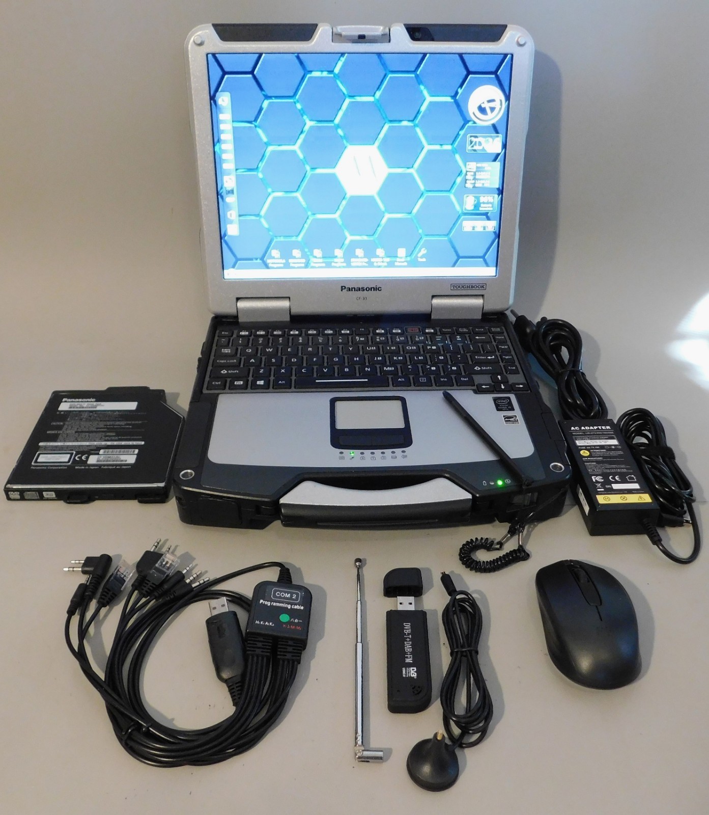 TOUGHBOOK CF-31 MK5: COMMS Laptop w/HAM Digital+Programing w/SDR, Win & DragonOS