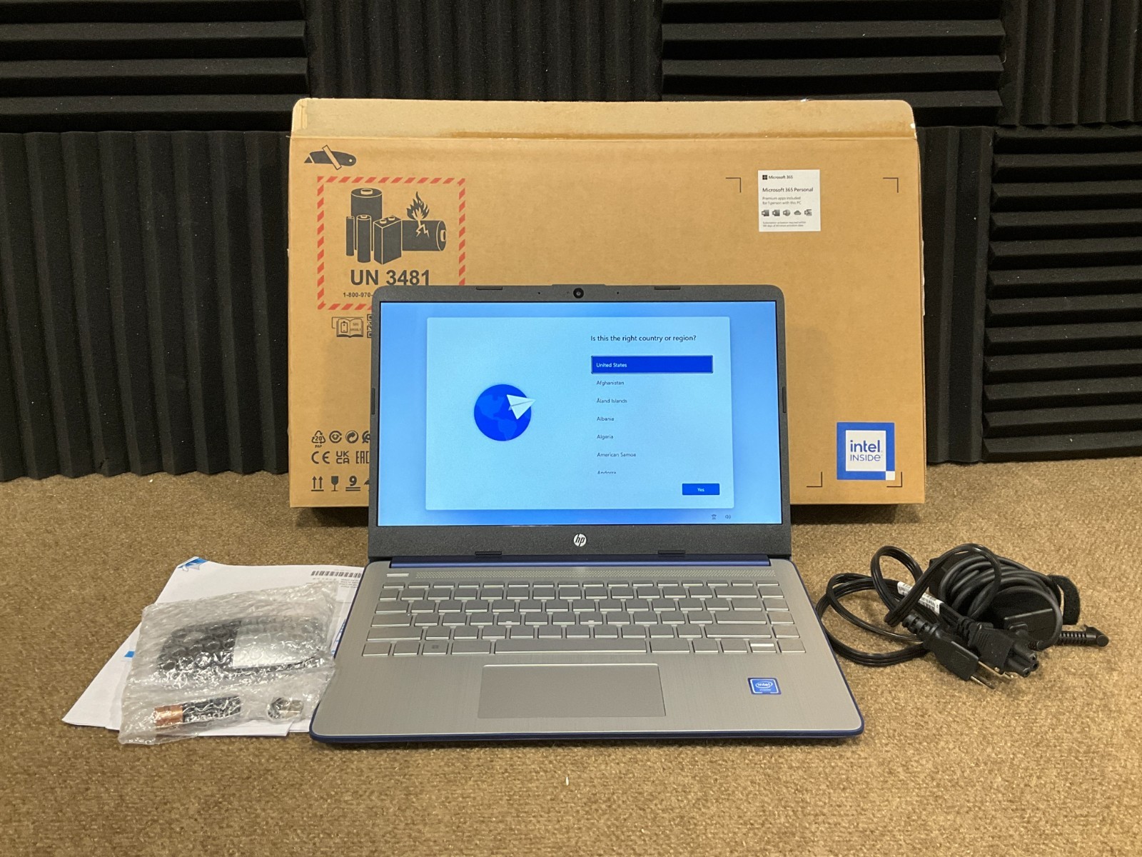 HP Laptop 14-dq0714ds N4120 4GB 64GB BT WiFiAC 14WT W11H Royal Blue 7Y706UA#ABA