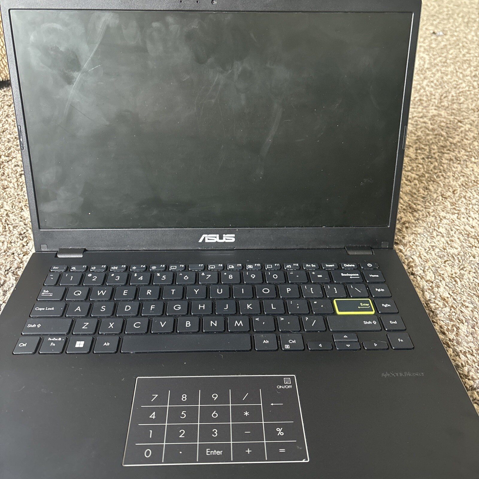 ASUS Model E410M /9461NGW It Doesn’t Work Unless Plugged In With Cord All Times
