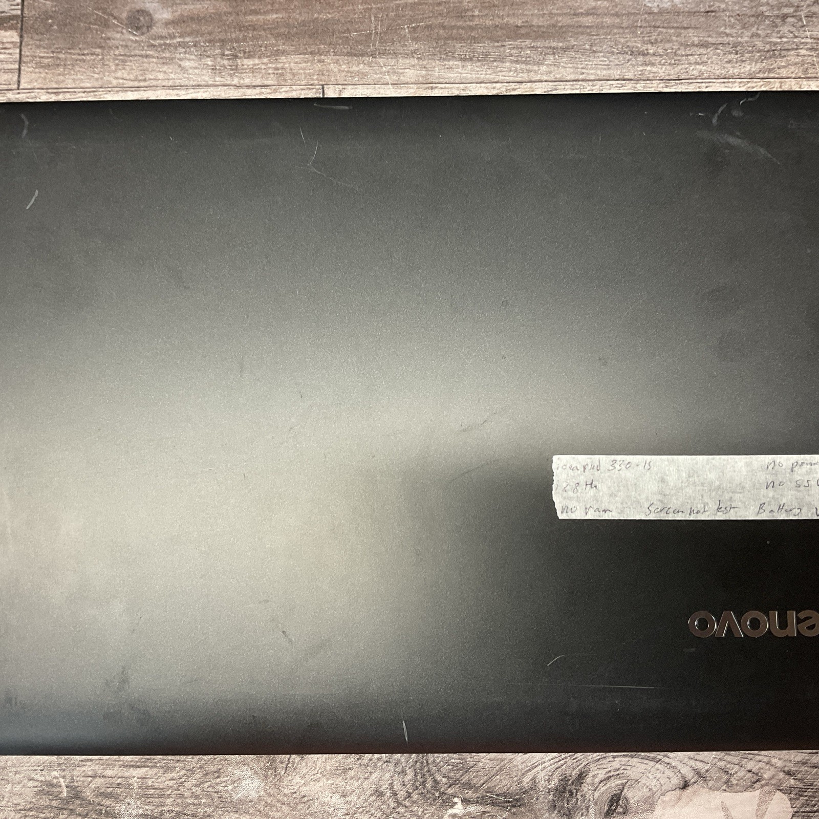 Lenovo IdeaPad 330-15 / i3 8th Gen / No Power / No RAM / No SSD / T5