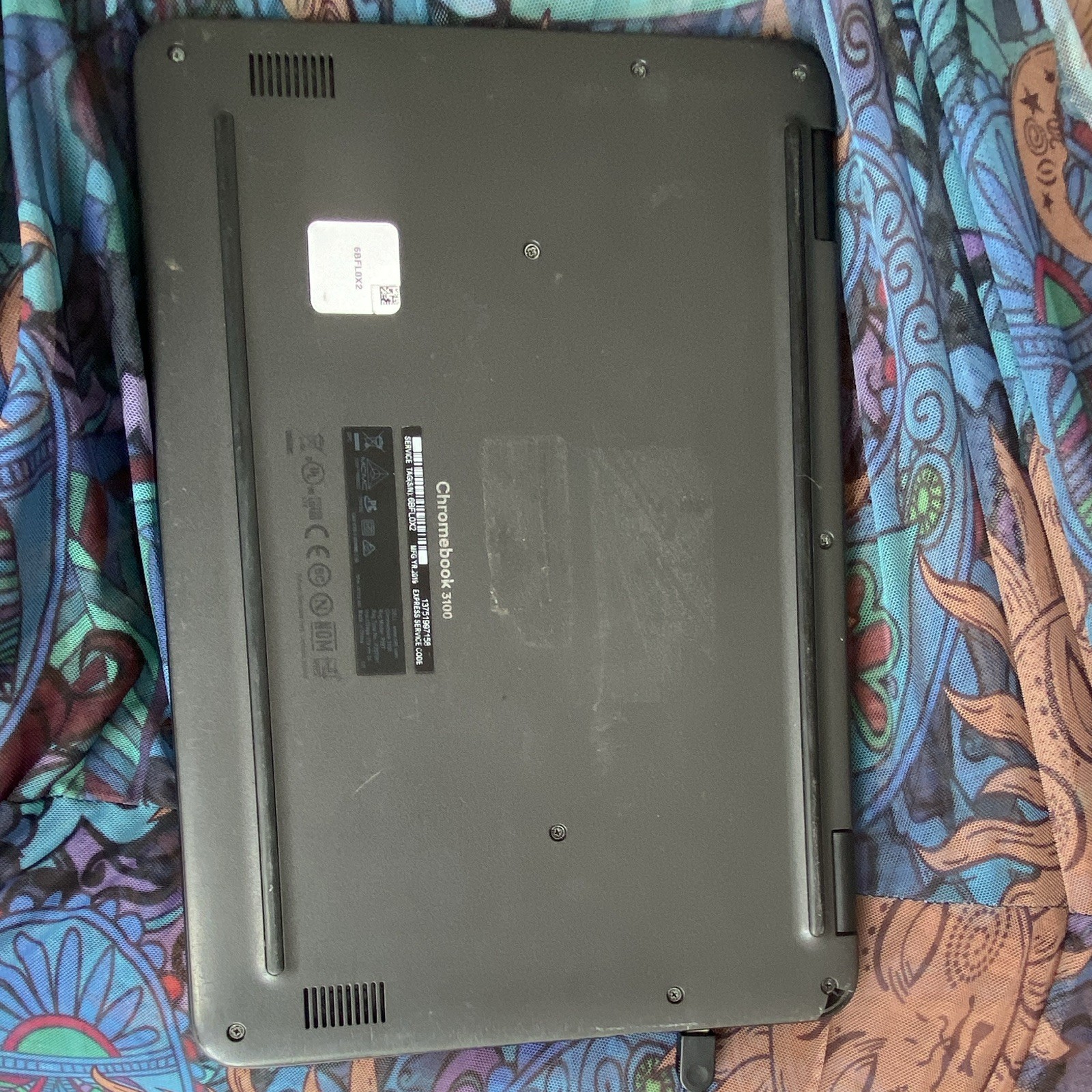 Dell Chromebook 3100 11.6in Chrome OS Intel Celeron 4GB 16GB eMMC Black