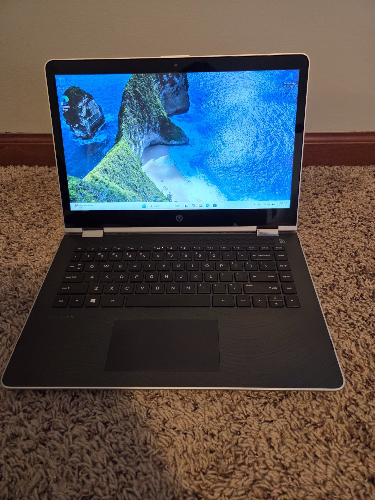 Used: HP Pavilion x360 14m-ba013dx 14″ laptop | Windows 11
