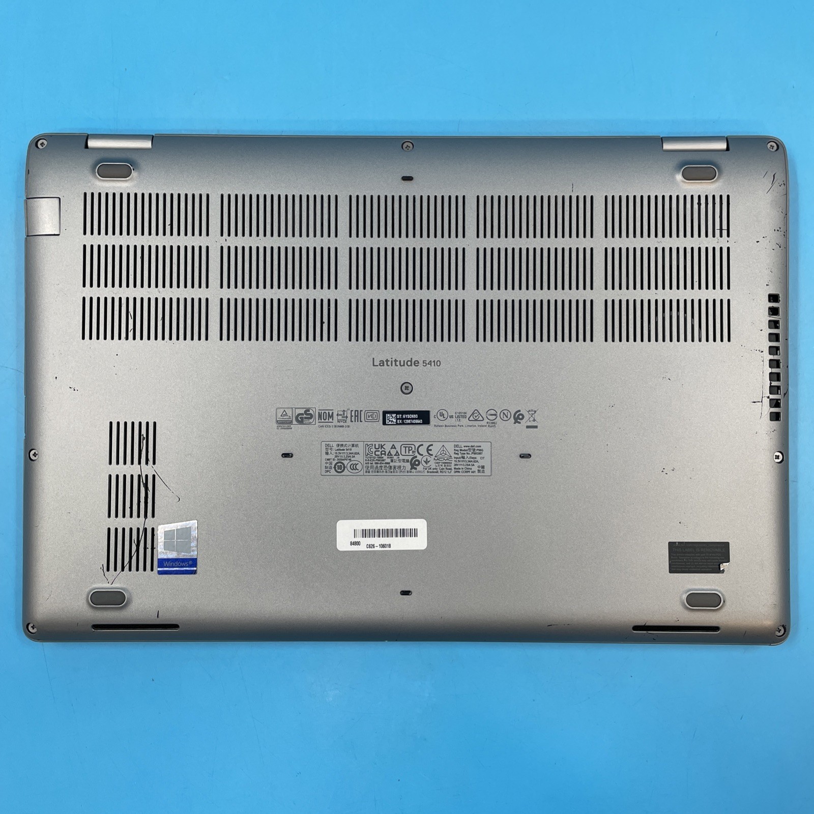 Dell Latitude 5410 | i5-10310U | 16GB RAM | NO SSD | NO OS | 33% BATTERY