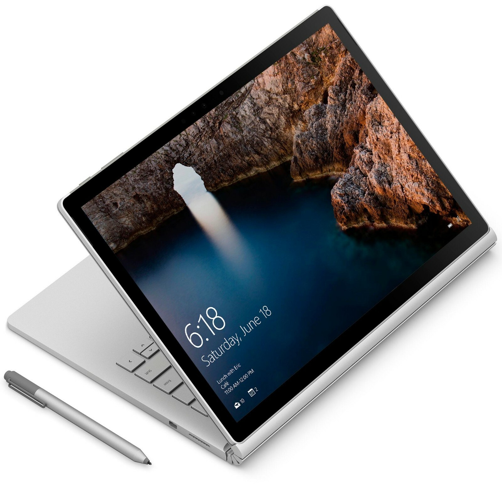 BRAND NEW Microsoft Surface Book 2 13″ Intel i5 8GB 256GB Win10 Pro Silver