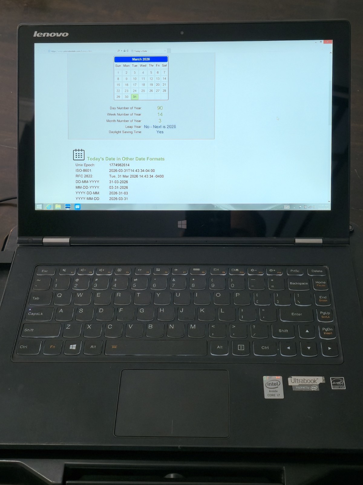 Lenovo Yoga 2 Pro Ultrabook i7 8GB 256GB SSD 13.3″ Convertible Touchscreen