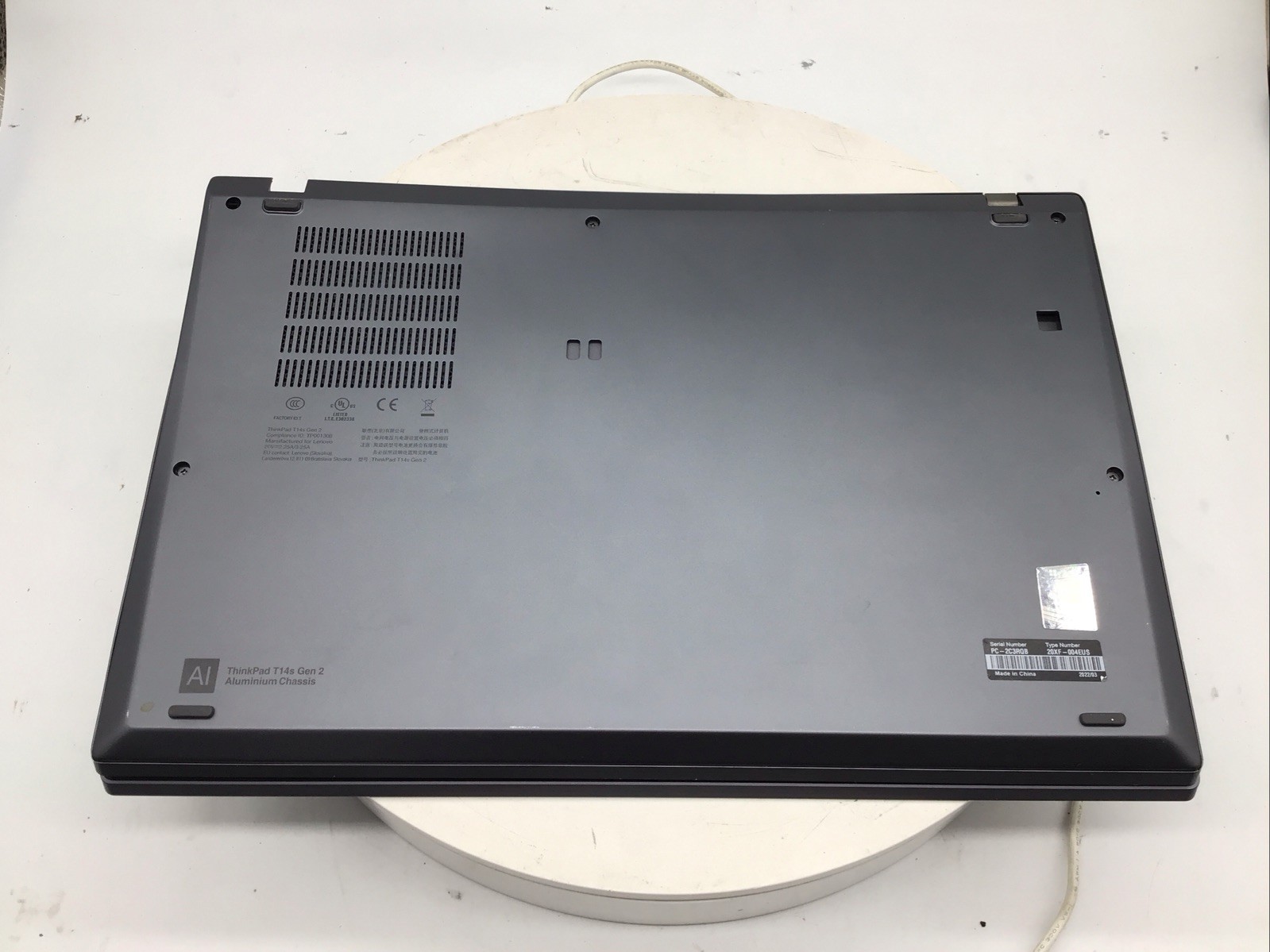Lenovo ThinkPad T14s G2 14″ Laptop Ryzen 7 PRO 5850U 16GB RAM 512GB SSD W11P U R