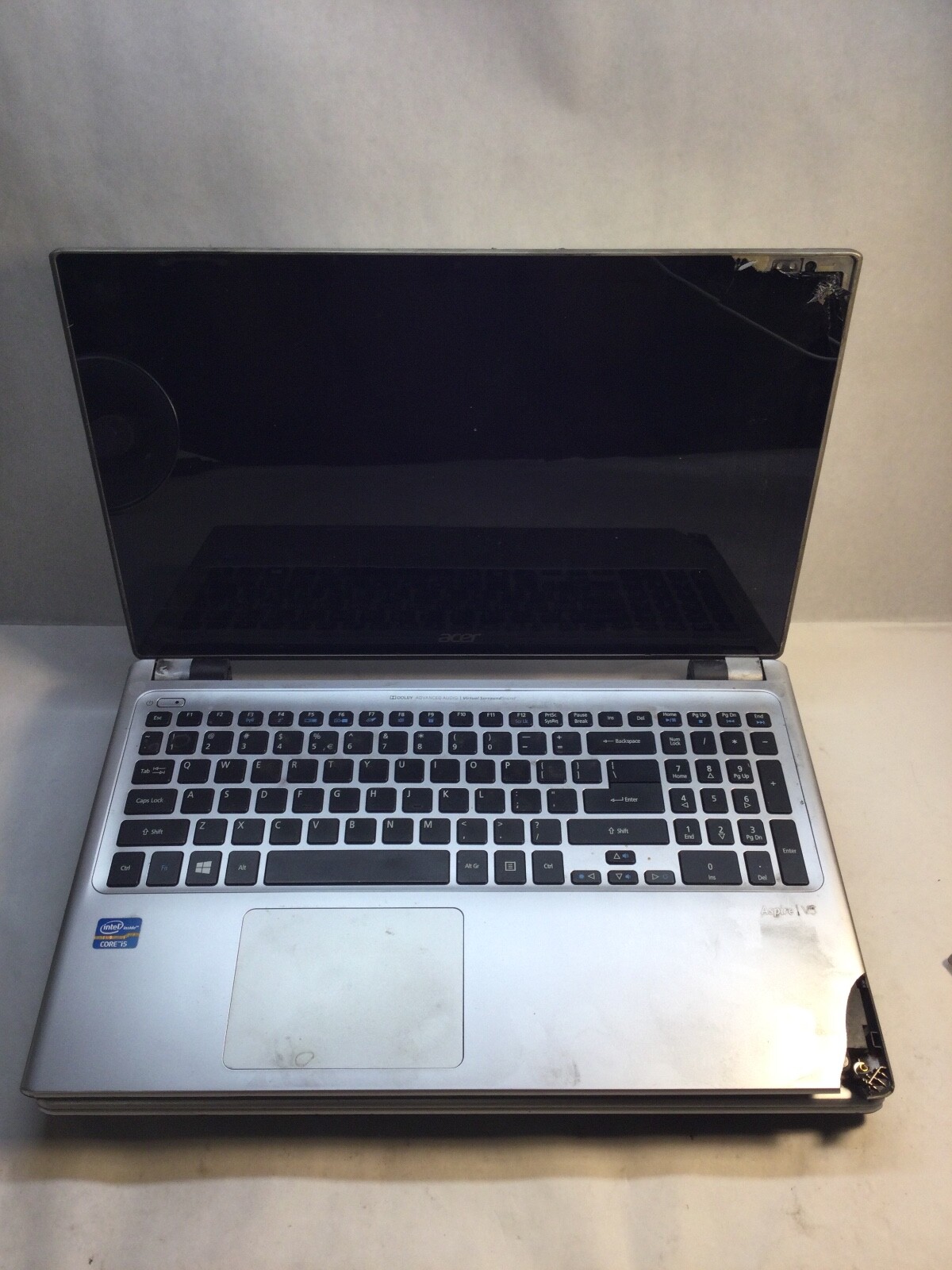 LOT OF 3 Acer Aspire V5 15″ Laptop Intel Core i5 -Various Issues *FOR PARTS*- MZ