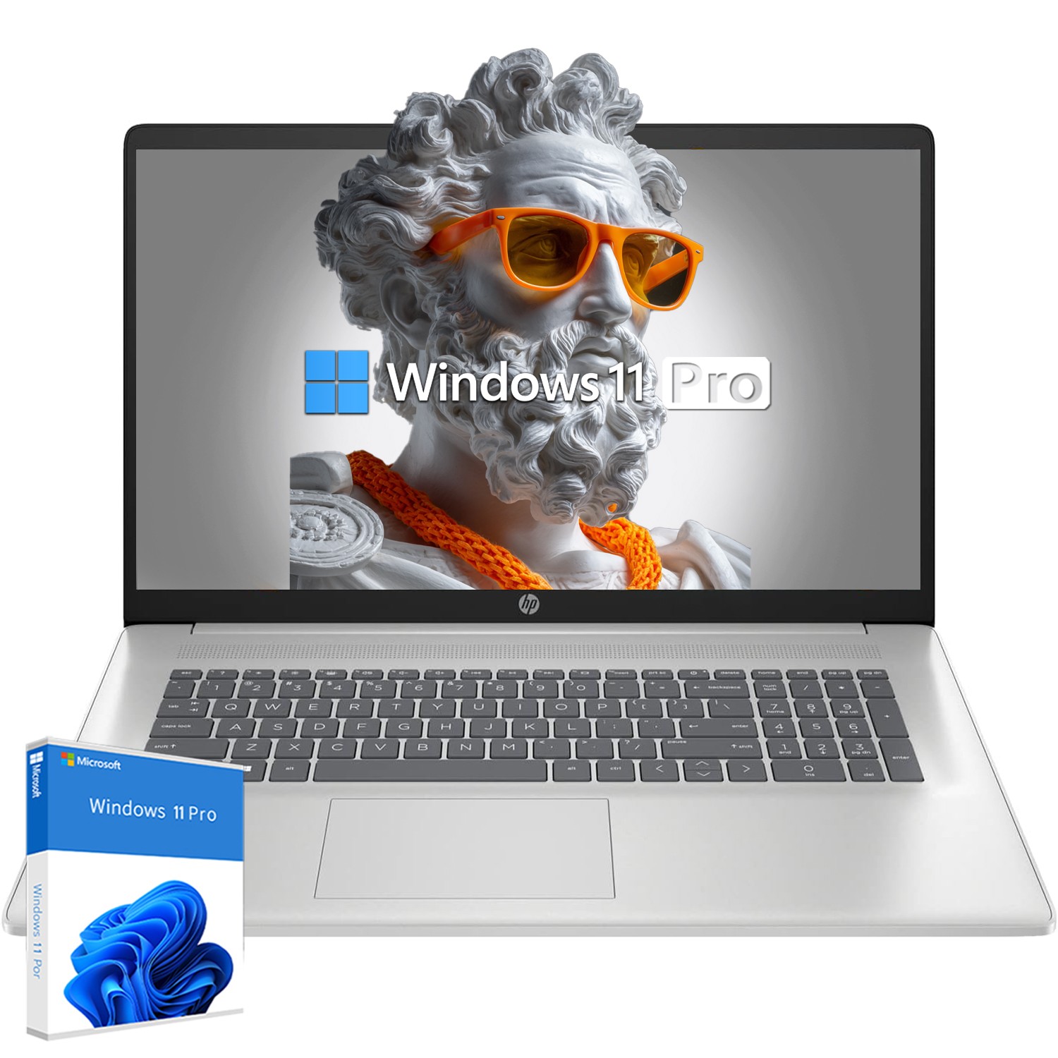 HP AI Laptop PC 17.3″HD 12 Core Ultra 7 UPTO 64GB RAM 2TB Touch Backlit +Win Pro