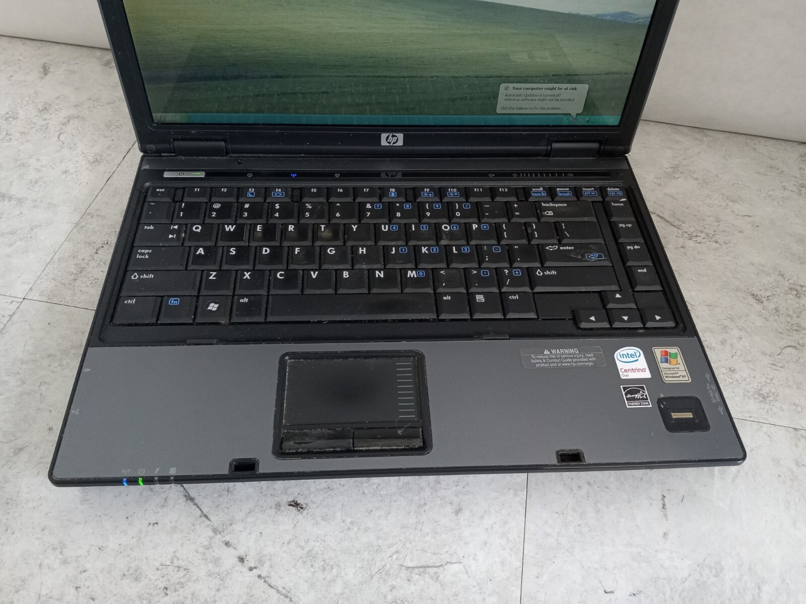 HP Compaq 6510b 14.1″ Laptop Intel Core 2 Duo 512MB RAM 500GB HDD Windows XP -RR