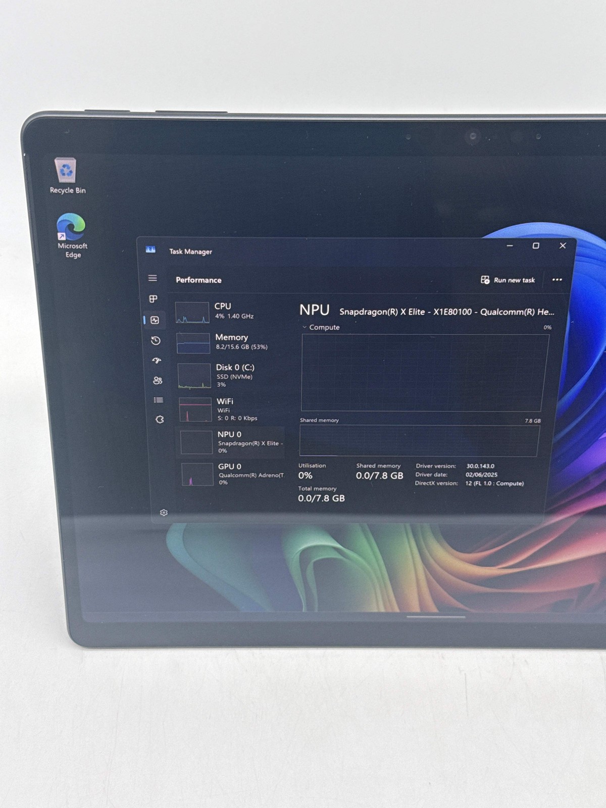 Microsoft Surface Pro 11 13″ Snapdragon X 12-Core 16GB RAM 1TB SSD – Used