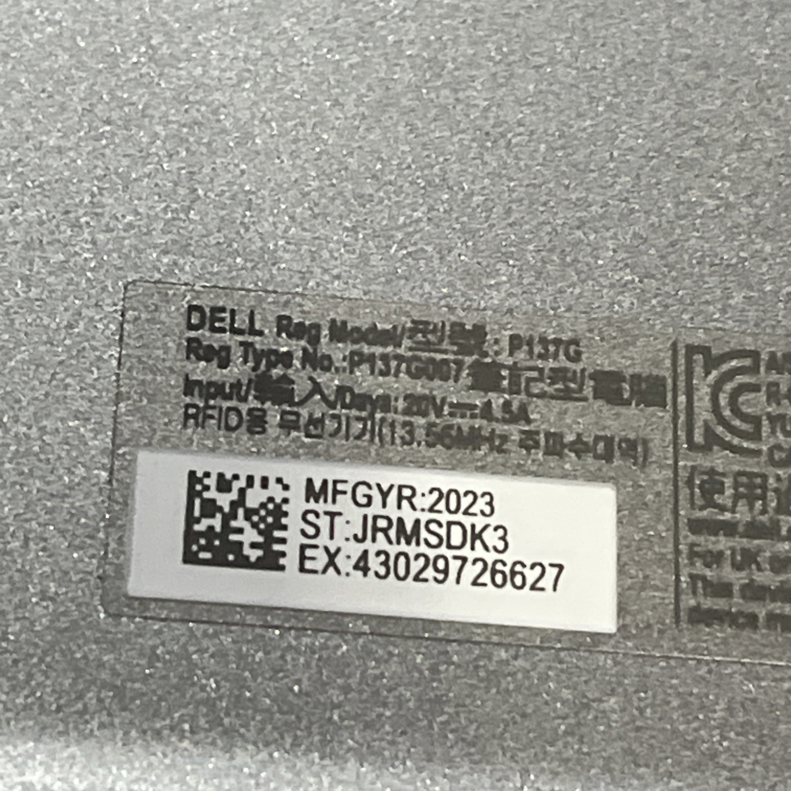 DELL PRECISION 3470 INTEL CORE I5-1250P 16GB RAM NO HD ‘