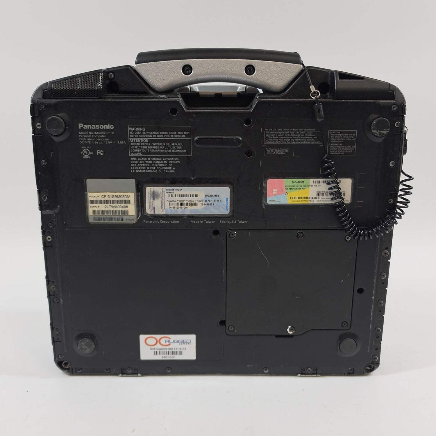 Panasonic Toughbook CF-31 13.1″ i5-3340M 2.7GHz 8GB RAM 512GB SSD AMD Radeon 520