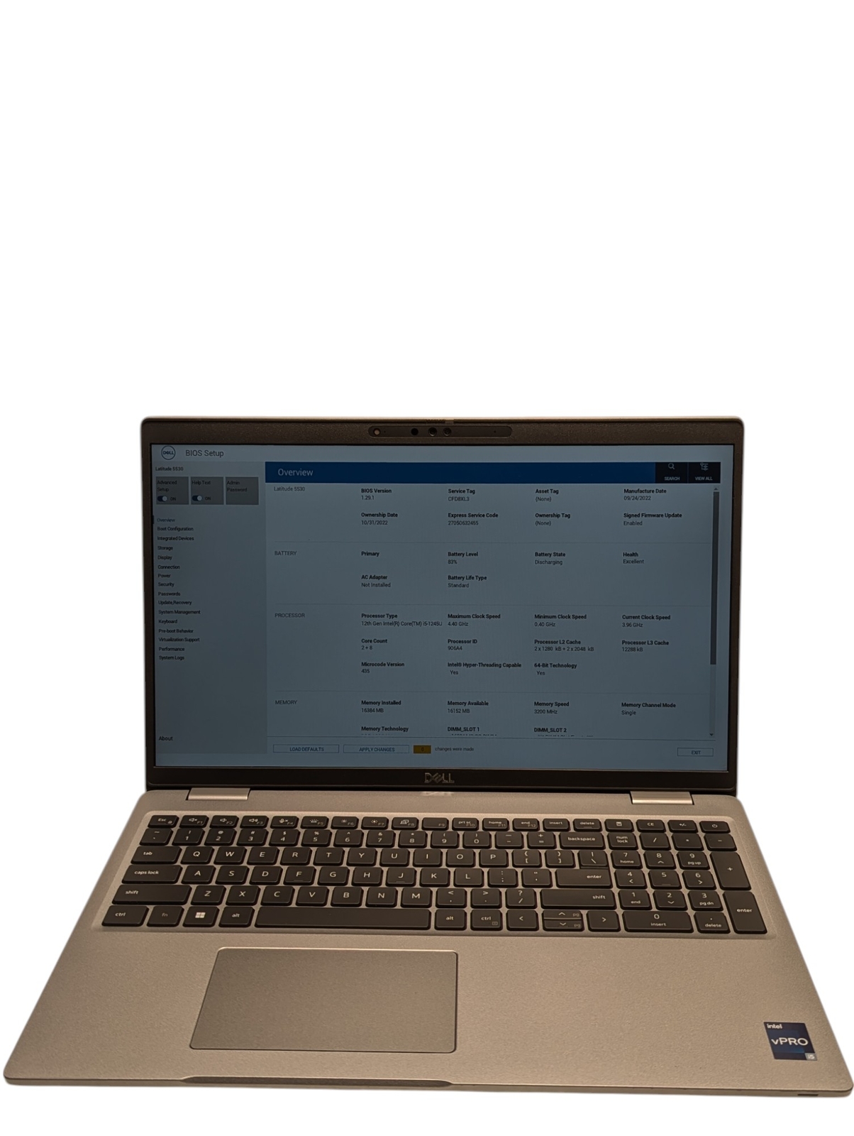 Dell Latitude 5530 i5 15″ 16GB RAM 512GB SSD Grade D