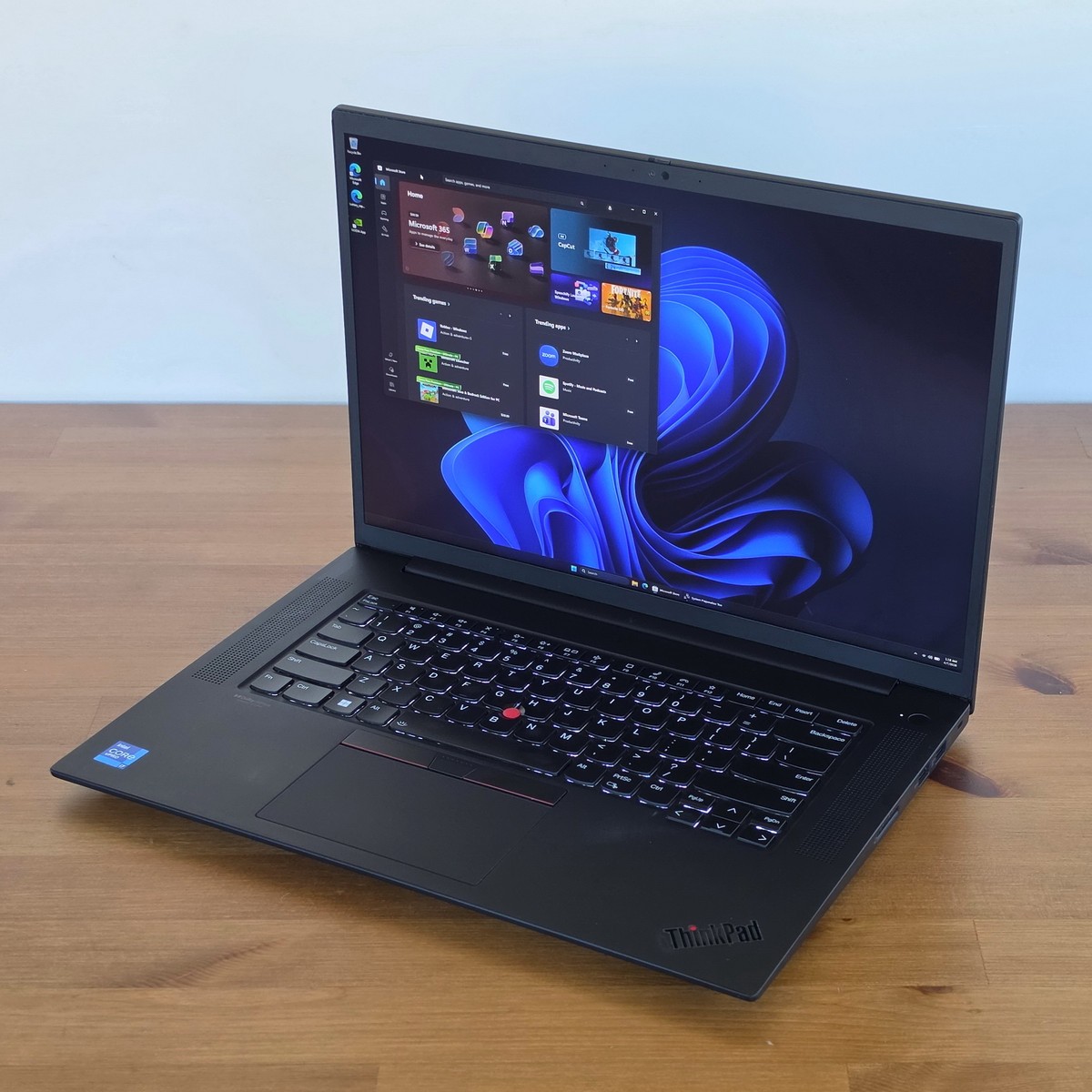 Lenovo ThinkPad P1 Gen 4 i7-11850H 16GB 16″ 2560×1600 NVIDIA RTX 3080 1TB SSD