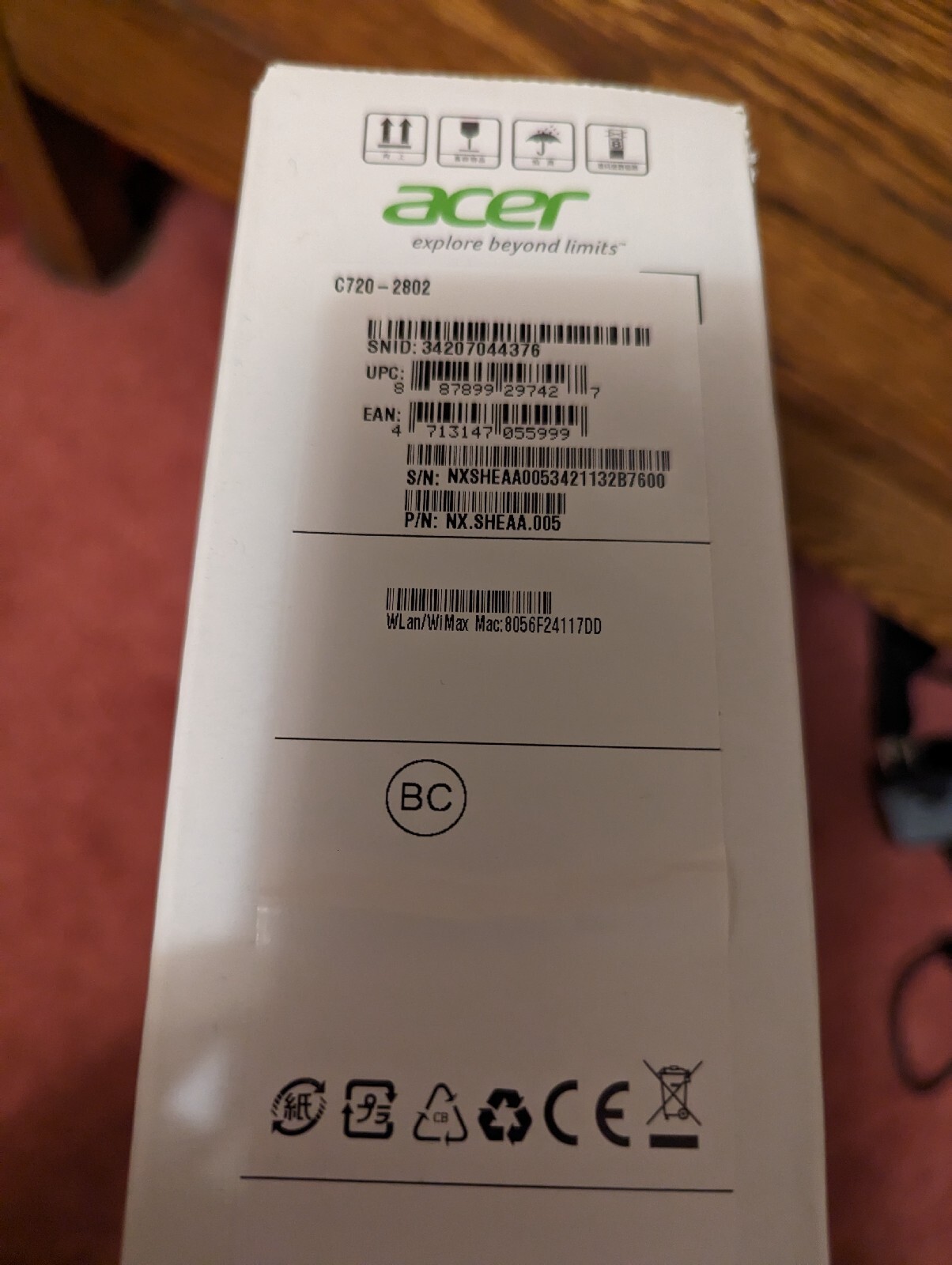 Acer ChromeBook C720 11.6″(16GB SSD, Intel Celeron, 1.40 GHz, 2GB) Laptop -…