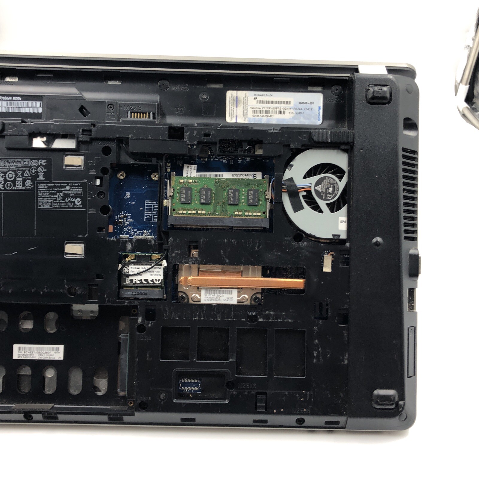 HP Probook 4530s Laptop i3-2330M 2.2GHZ 4GB NO HDD/OS 1366×768 (FOR PARTS)