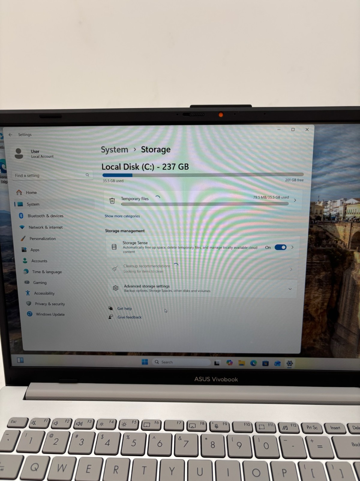 Asus VivoBook Go E1504GA 15.6″ 256 GB SSD 8 GB RAM I3-N305 Windows 11 READ