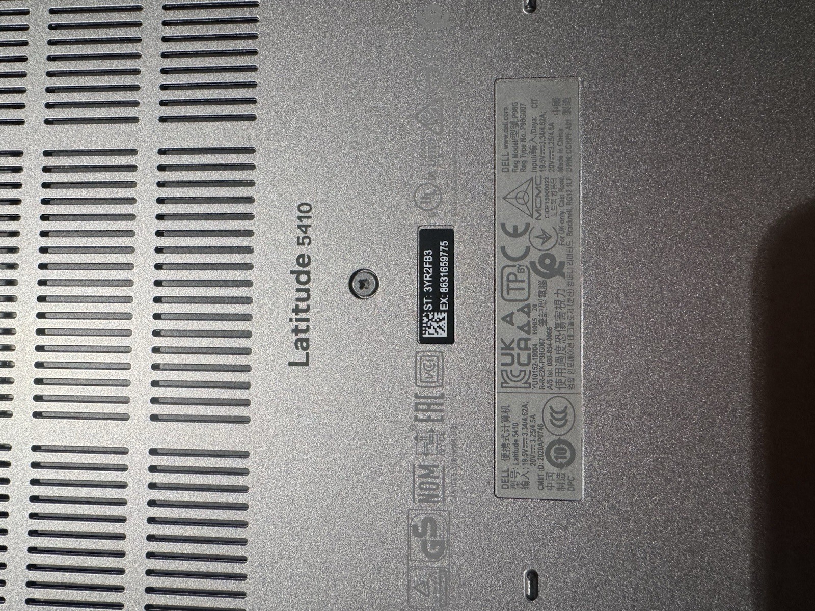 Dell Latitude 5410 i5-10310U 12GB RAM 256GB SSD Windows 11 Pro Charger
