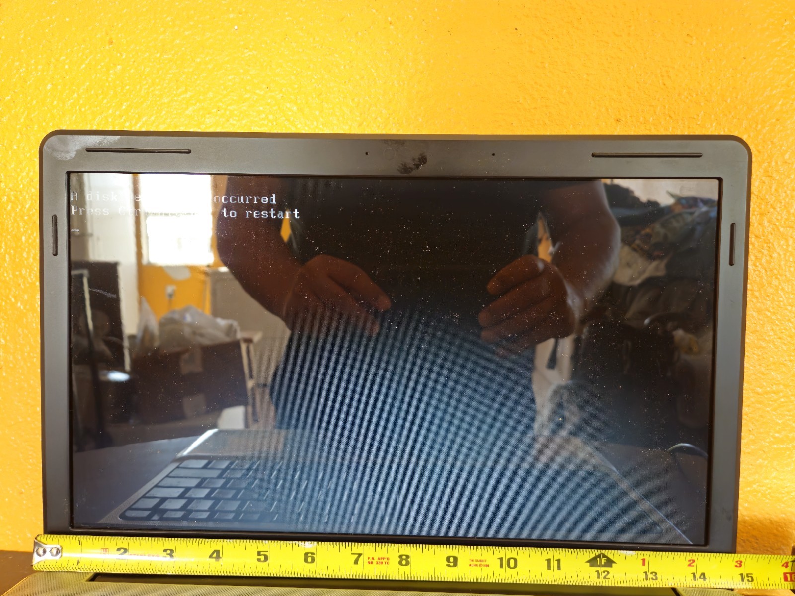 HP G61‑511WM 15.6″ Laptop – Powers On, Disk Read Error, Clean, Cosmetic A+