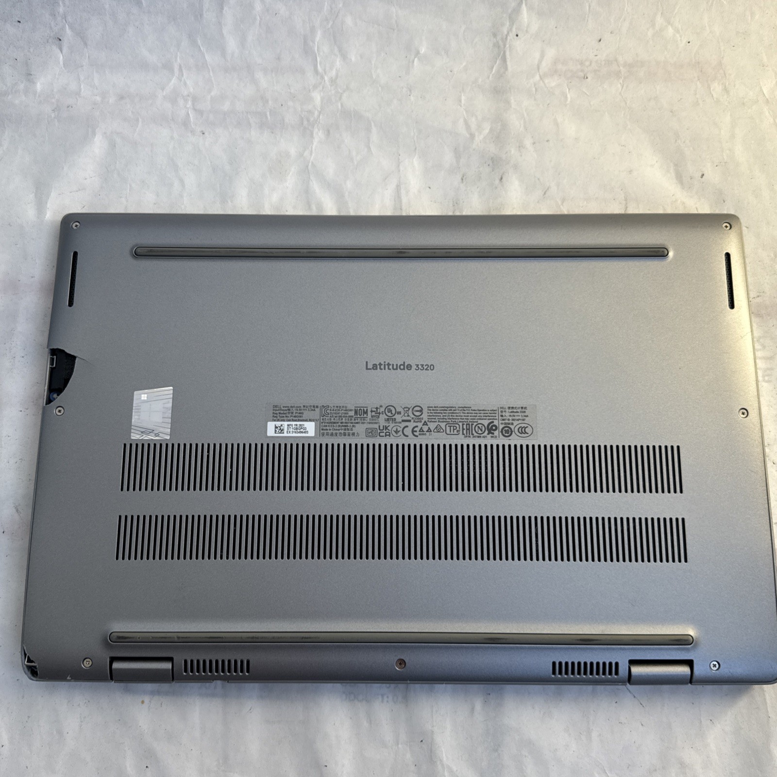 Dell Latitude 3320 Intel Core i5-1135G7 @2.40GHz 8GB Ram, NO SSD/OS
