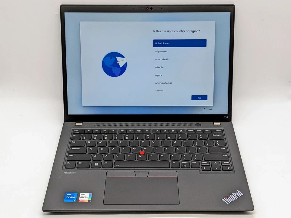 Lenovo ThinkPad T14 Gen 3 14″ FHD+ i5-1235U 16GB RAM 512GB SSD Windows 11 Pro