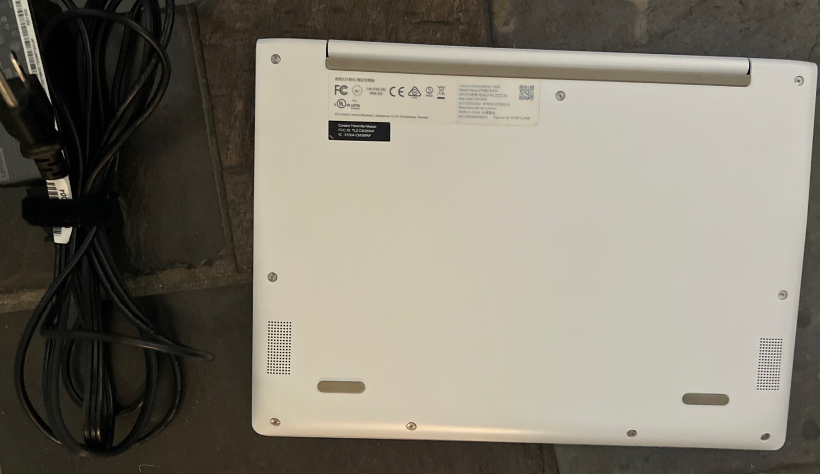Lenovo Chromebook C330 11.6” Touchscreen 2-in-1 Laptop w/ Charger Tested