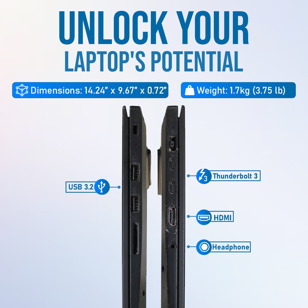 Lenovo ThinkPad P1 Gen 3 15.6″ Intel i7-10850H 16GB RAM 256GB NVMe NVIDIA T1000