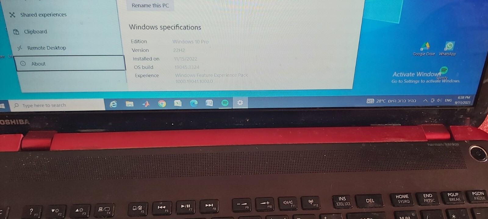 Toshiba QOSMIO X70-B-10T PSPPNE-07G00CH2 Notebook Make Offers!UPS Shipping! A1