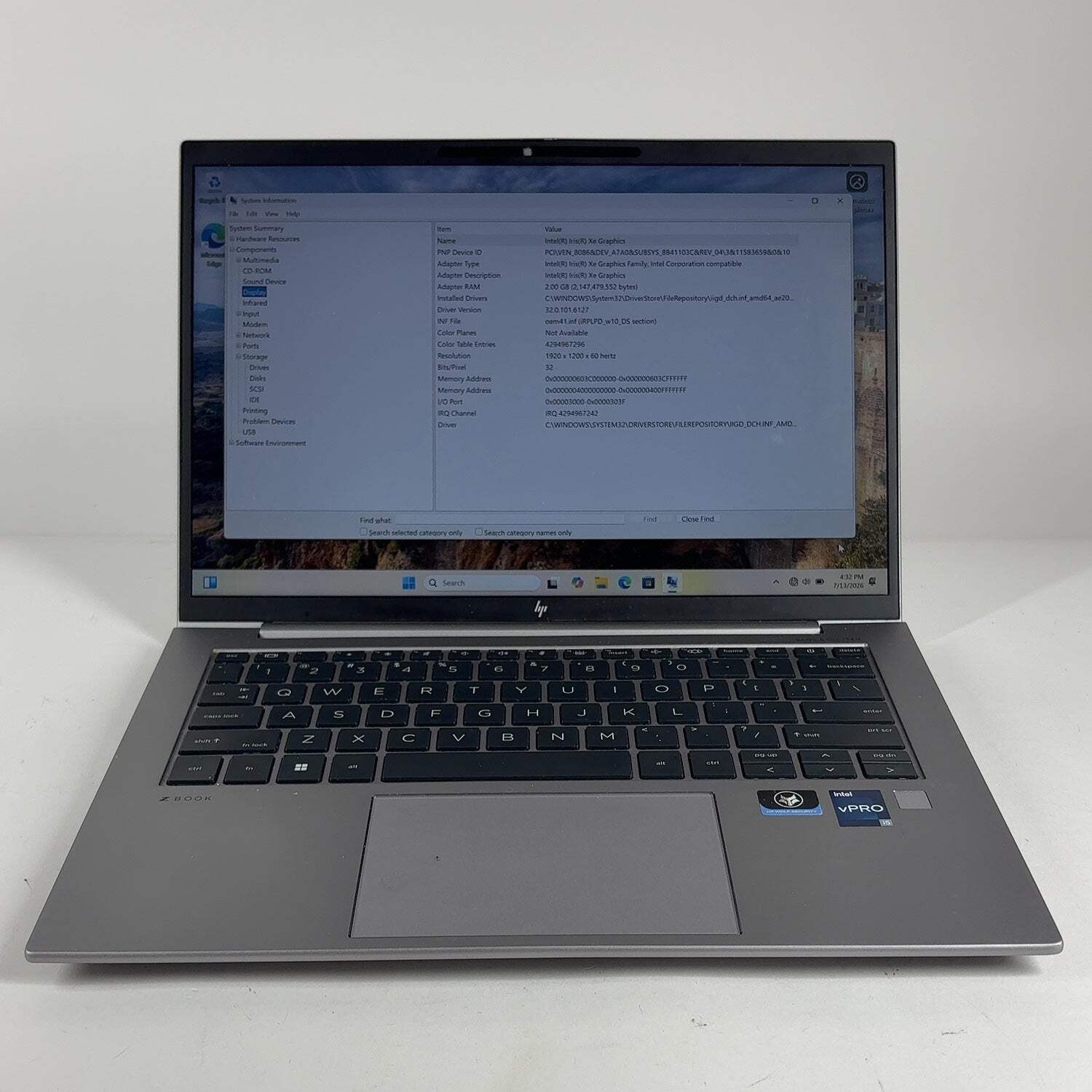 HP ZBook 14 G10 14″ Core i5-1350P 1.9GHz 16GB RAM 256GB SSD