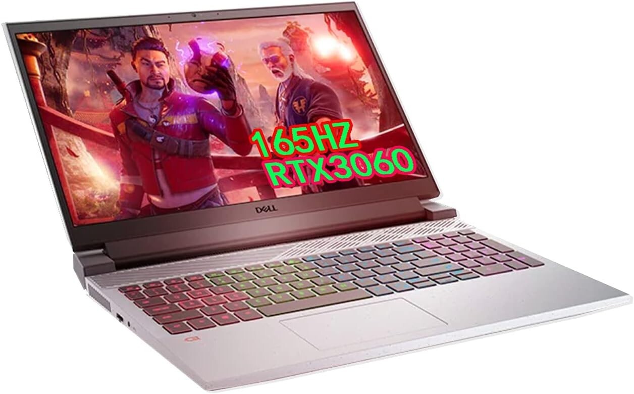 Dell G15 Gaming Laptop Ryzen-7-5800H RTX-3060 16GB-RAM 512GB-NVMe