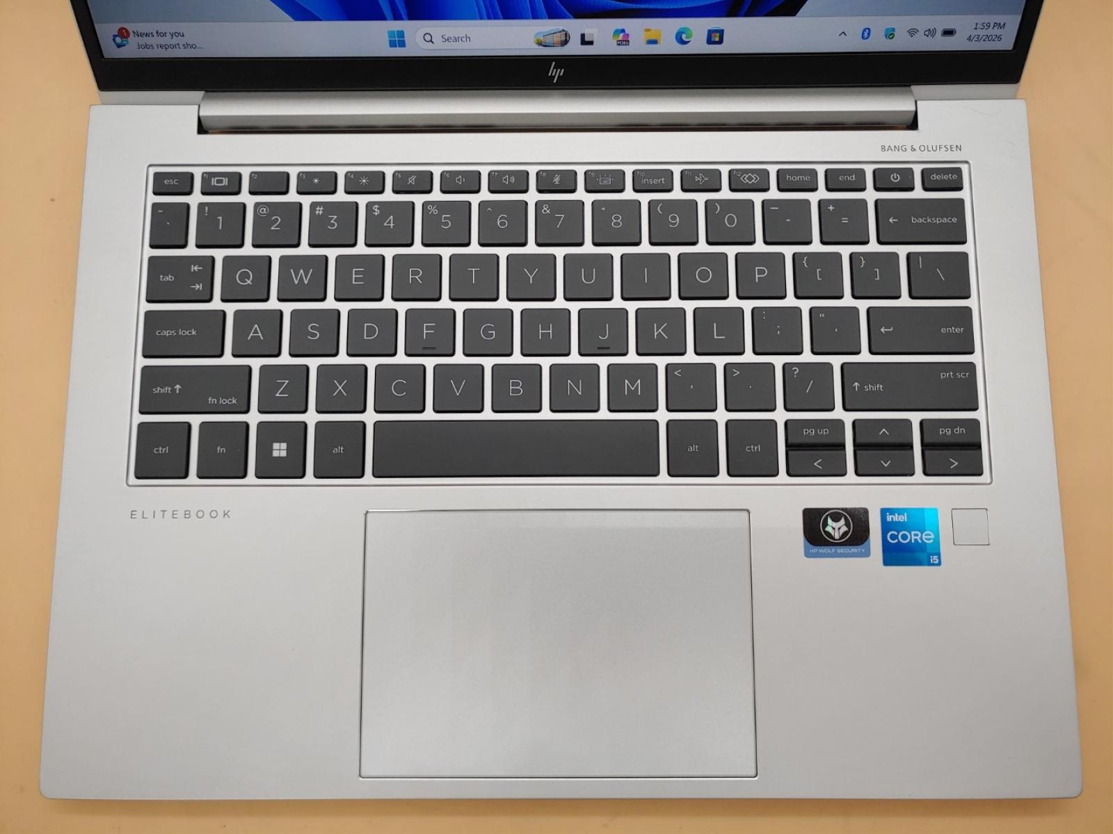 HP EliteBook 840 G9 14″ FHD Intel i5-1235U 16GB 512GB SSD Win11Pro **NO A/C**