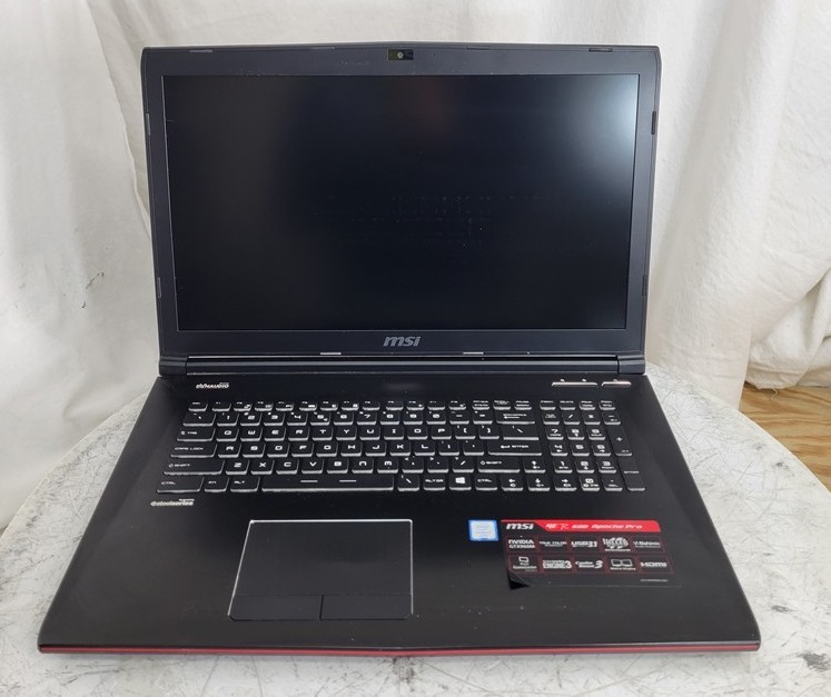 MSI GE72 6QD MS-1795 Laptop Core I7-6700HQ 16GB 1TB SEE NOTES