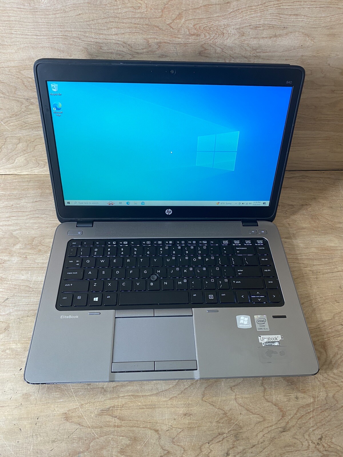 HP EliteBook 840 G1 14″ Intel Core i5-4300U@2.5GHz/ 8GB RAM/ 180GB SSD/ W10 Home